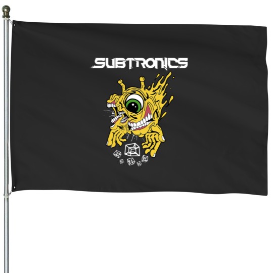 Discover Vintage Subtronics House Flags