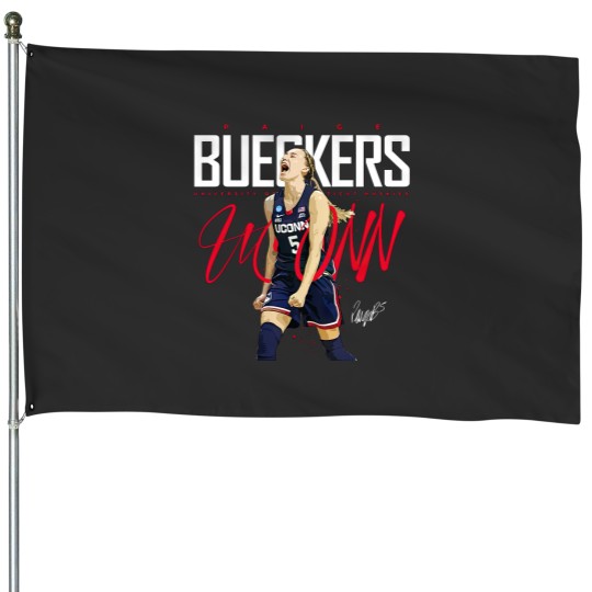 Discover Paige Bueckers College House Flags