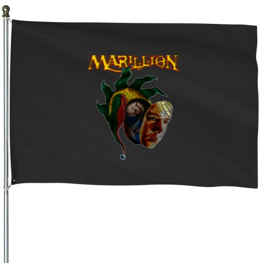 Discover MARILLION Market Square Heroes ARTWORK House Flags