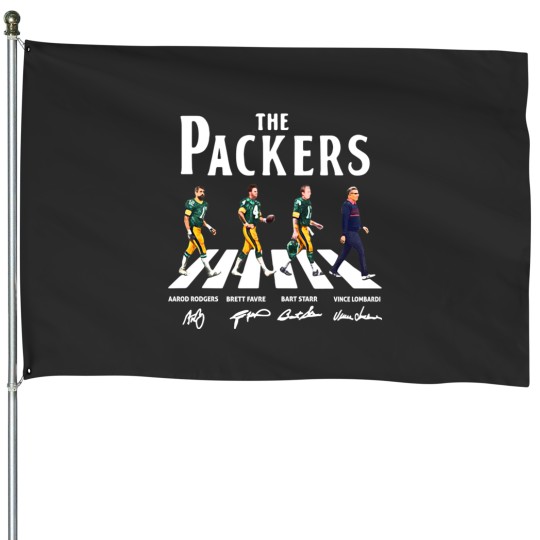 Discover The Packers Abbey Road Signature Trend Scarf House Flags