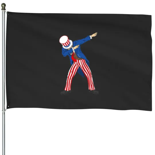 Discover Uncle Samuncle sam 4th of july design House Flags