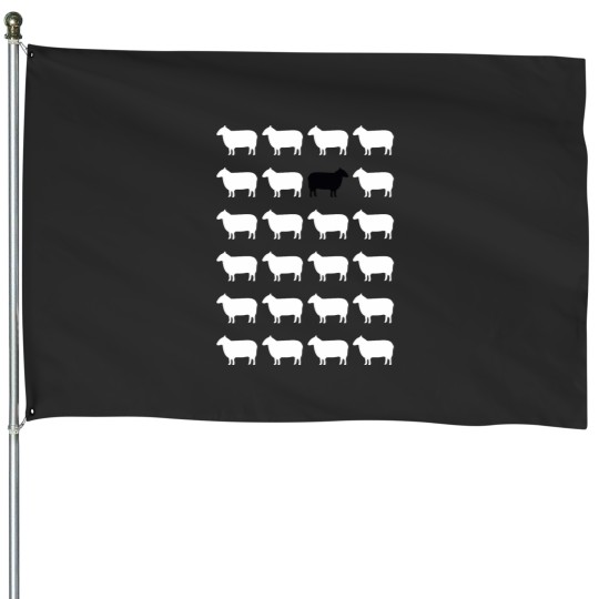 Discover Black Sheep House Flags