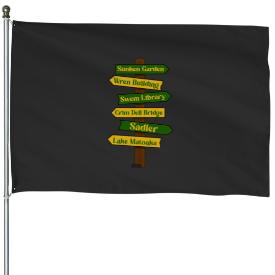 Discover William and Mary sign House Flags