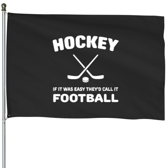 Discover hockey House Flags