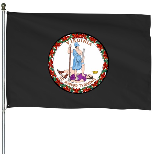 Discover Seal of Virginia House Flags