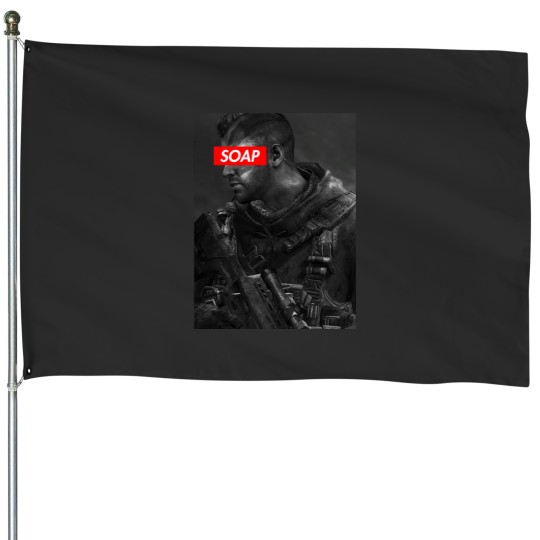 Discover John Soap MacTavish House Flags
