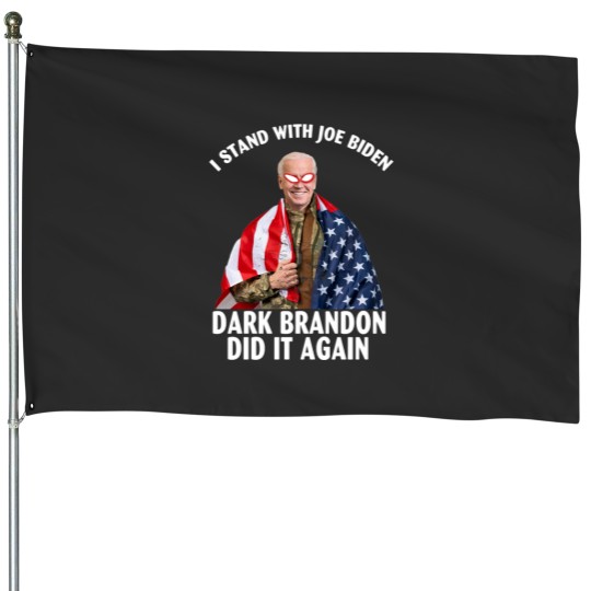 Discover I with Joe Biden's Dark Brandon Did it Again House Flags