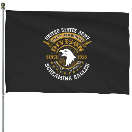 Discover US 101ST Airborne Division Soldier Veteran Apparel House Flags