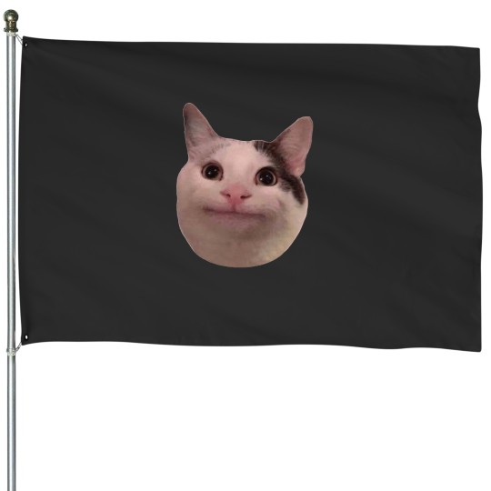 Discover Polite KittyPolite KittyPolite Kitty House Flags