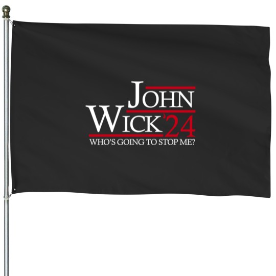 Discover John Wick 24 House Flags