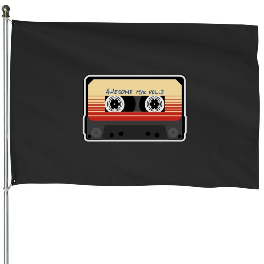 Discover Awesome Mixtape Vol. 3, Tape, Music, Cassette Classic House Flags