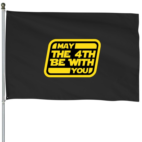 Discover May The 4TH Be With YouT (5) House Flags
