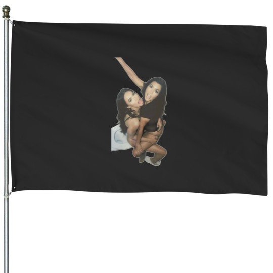 Discover kourtney and megan House Flags
