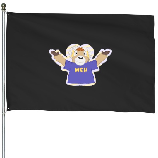Discover West Chester University - Rammy! House Flags