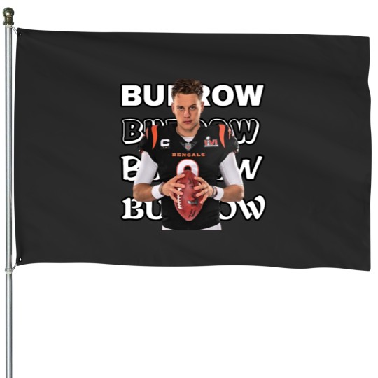 Discover JOE BURROW House Flags