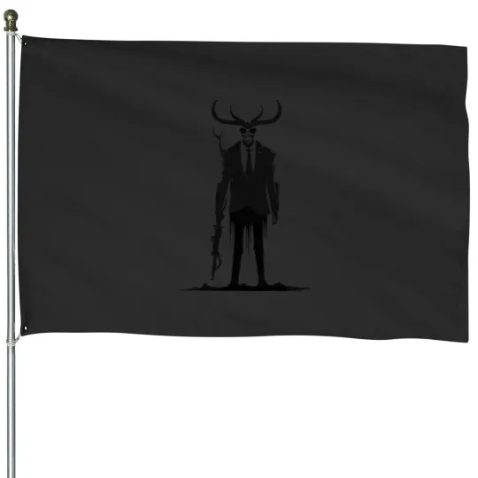 Discover Skinwalker John Wendigo with a s House Flags