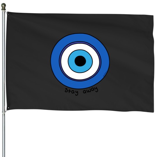 Discover Evil Eye House Flags