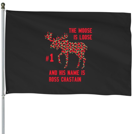 Discover watermelon moose is loose and his name is ross chastain House Flags