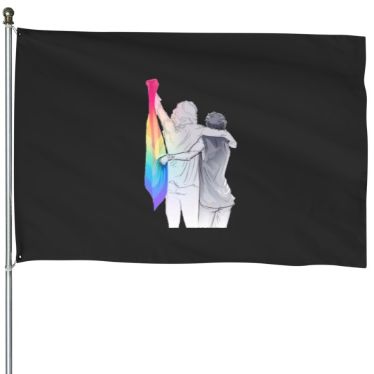 Discover Larry Stylinson House Flags