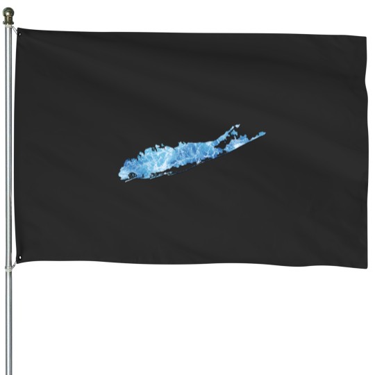 Discover Long Island (2) House Flags