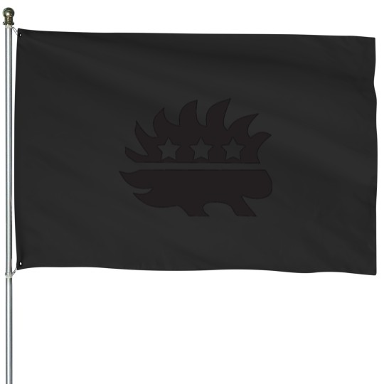 Discover Libertarian Party Porcupine House Flags