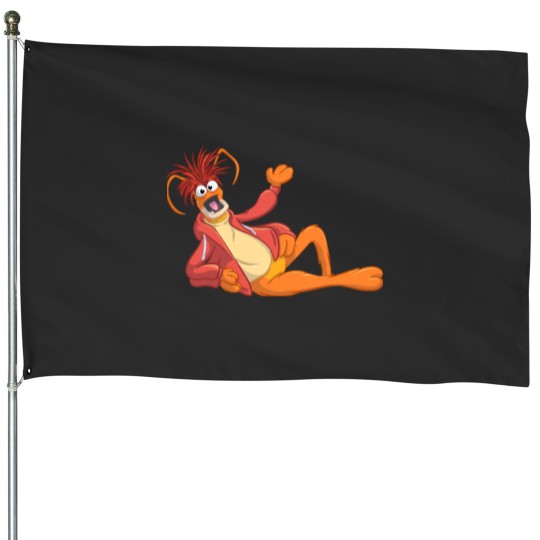 Discover Pepe the King Prawn House Flags