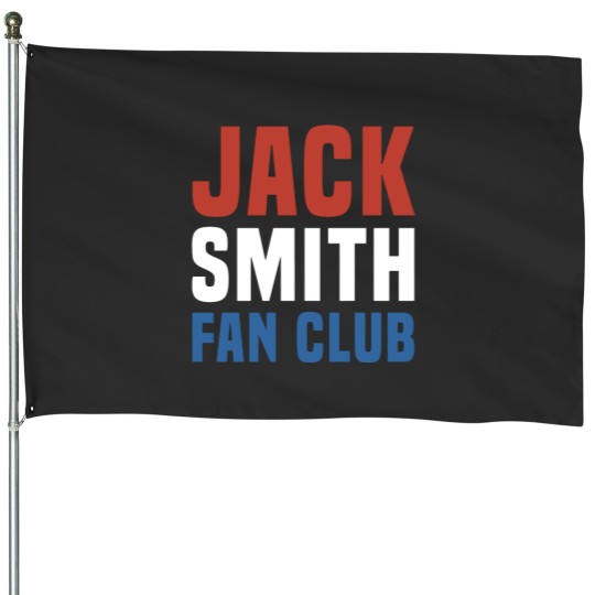 Discover Jack Smith Fan Club USA Red Blue House Flags
