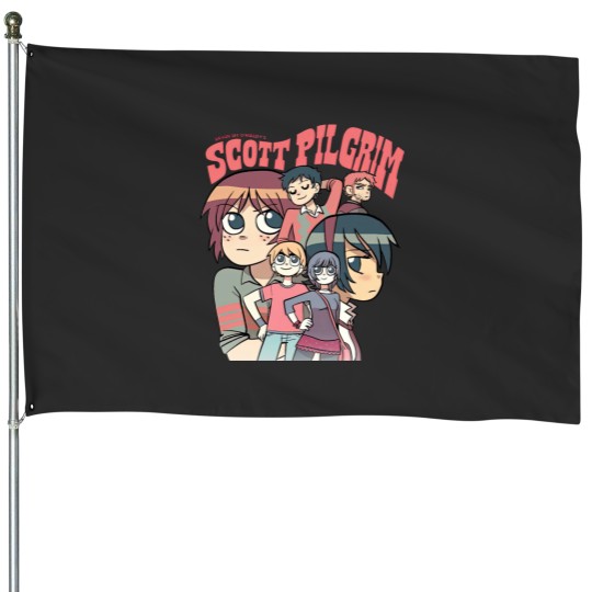 Discover Comics Scott Pilgrim wallace wells House Flags