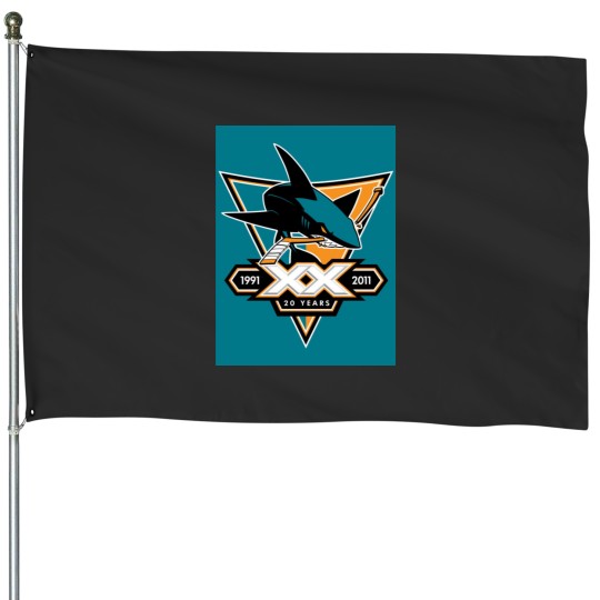 Discover 20th anniversary logo House Flags
