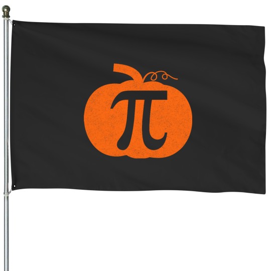 Discover Pi Day Pumpkin Pie Math Shirt Funny Halloween Thanksgiving 23 House Flags
