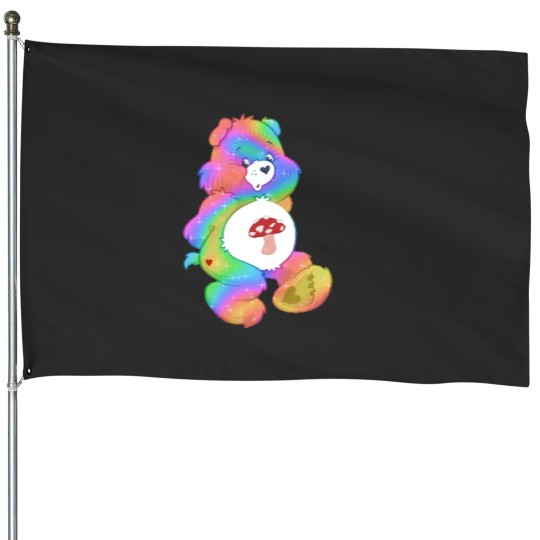 Discover Sleepy Care Bear House Flags
