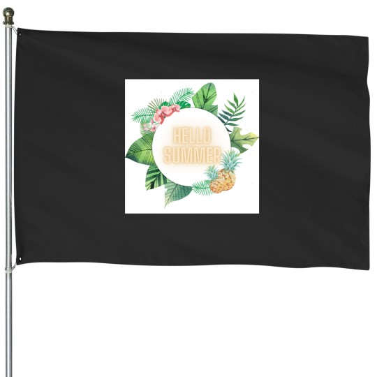 Discover O SUMMER House Flags