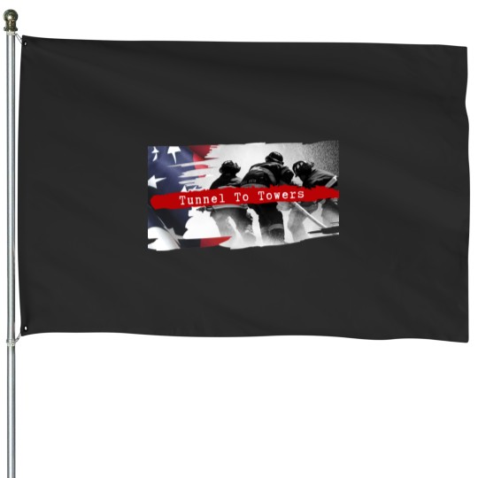 Discover Tunnel To Towers House Flags