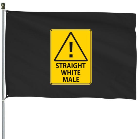 Discover NING STRAIGHT WHITE MALE Premium House Flags