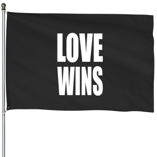 Discover Love Wins House Flags