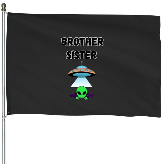 Discover Brother amp Sister House Flags