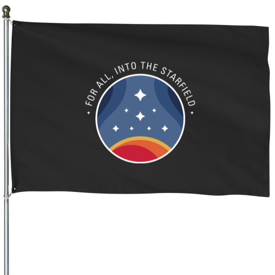Discover For All Into The Starfield - Starfield House Flags