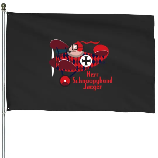 Discover The Red Baron House Flags