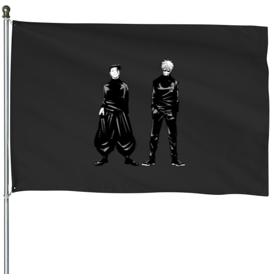 Discover Gojo Satoru and Geto Suguru House Flags
