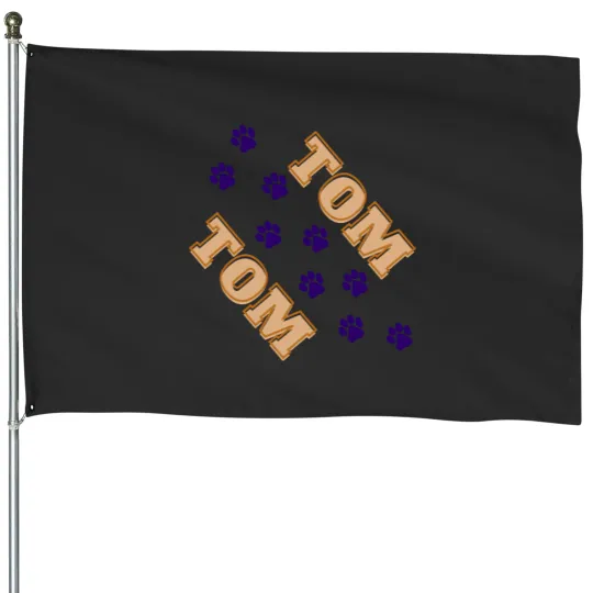 Discover Tom Tom Footprint House Flags