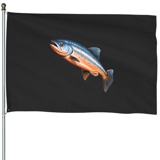 Discover Salmon House Flags