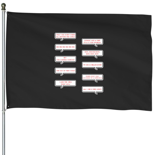 Discover Pack Stray Kids quotes House Flags