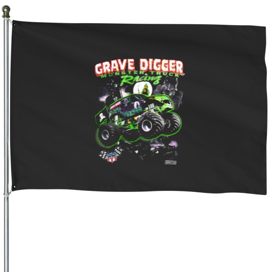 Discover 1994 Grave Digger MonsterJam Trucks House Flags