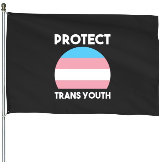 Discover protect trans youth (10) House Flags