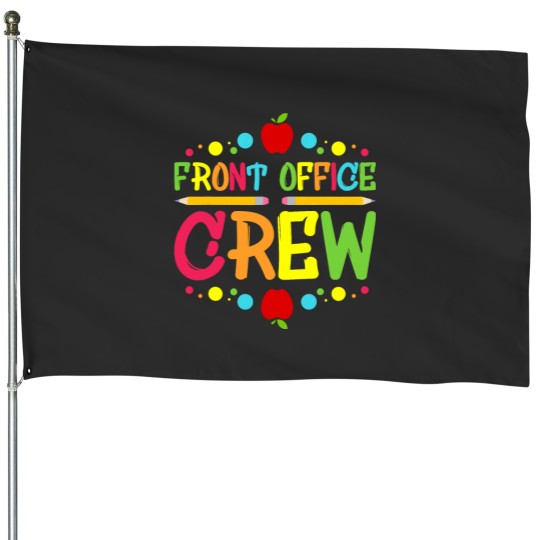 Discover Front Office Crew School Secretary House Flags