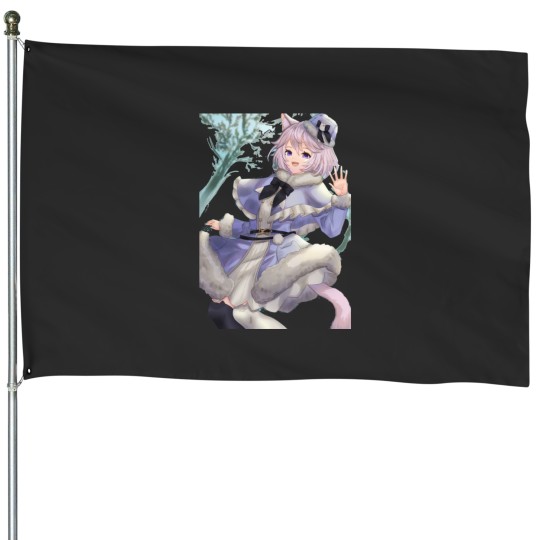 Discover nyatasha nyanners House Flags