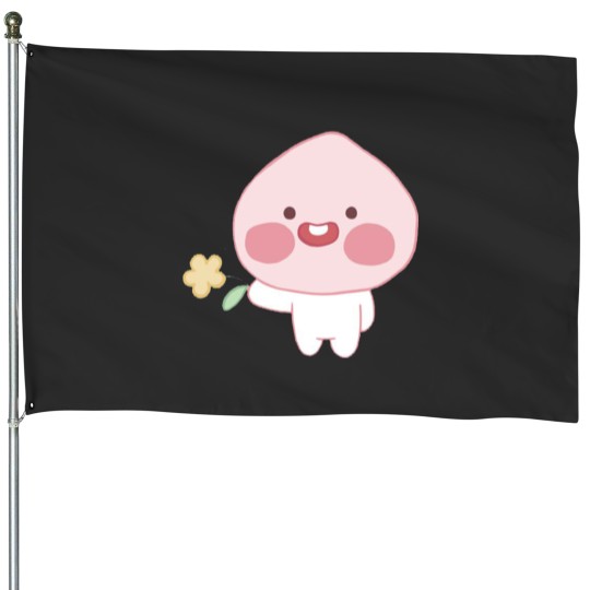 Discover 1 Baby Apeach House Flags