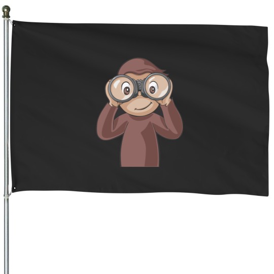 Discover SALE - Curious George House Flags