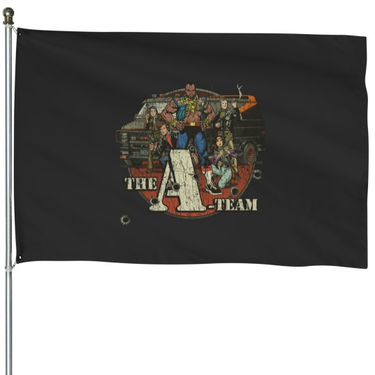 Discover The A-Team 1983 House Flags