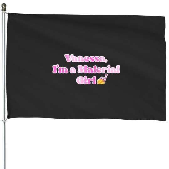 Discover FNAF Vanessa Materialirl Meme House Flags